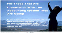Desktop Screenshot of onepageaccounting.com